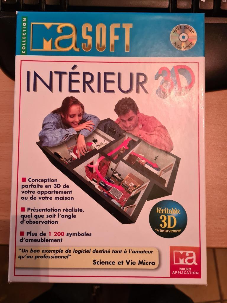 Logiciel Intérieur 3D - Ma soft, Computers en Software, Ontwerp- en Bewerkingssoftware, Zo goed als nieuw, Windows, Ophalen of Verzenden