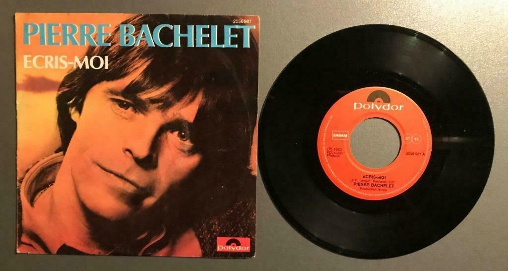 Vinyle de Pierre Bachelet -, CD & DVD, Enlèvement ou Envoi, Utilisé, Single