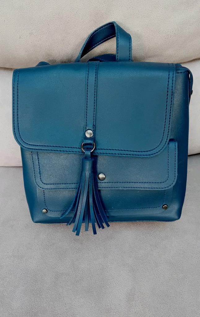 Sac à main ou sac à dos., Enlèvement, Neuf, Bleu, Sac à main