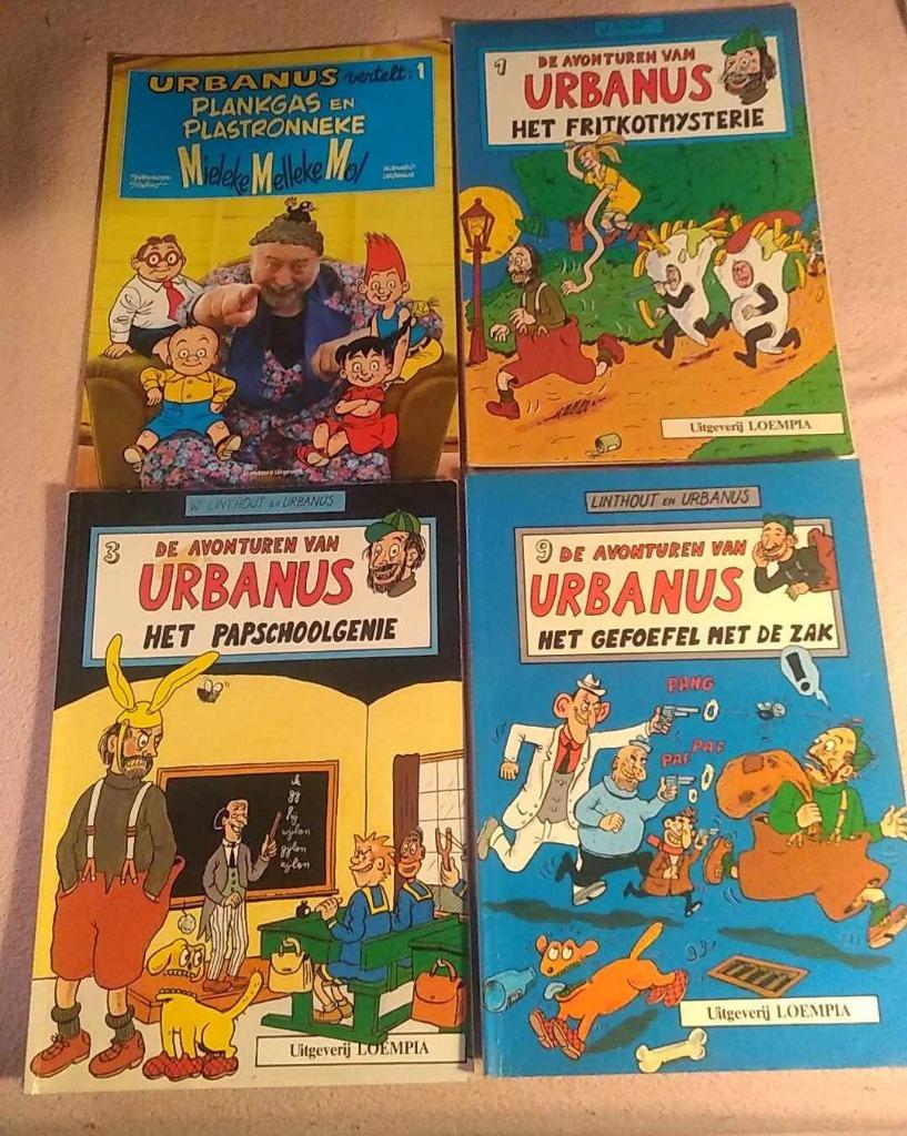 strips Urbanus, Ophalen of Verzenden