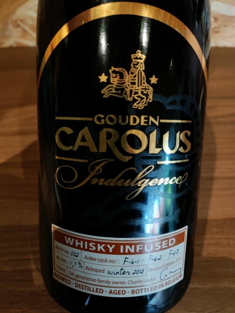 Indulgence Golden Carolus
Édition limitée 2015
Infuseur à wh, Enlèvement, Neuf