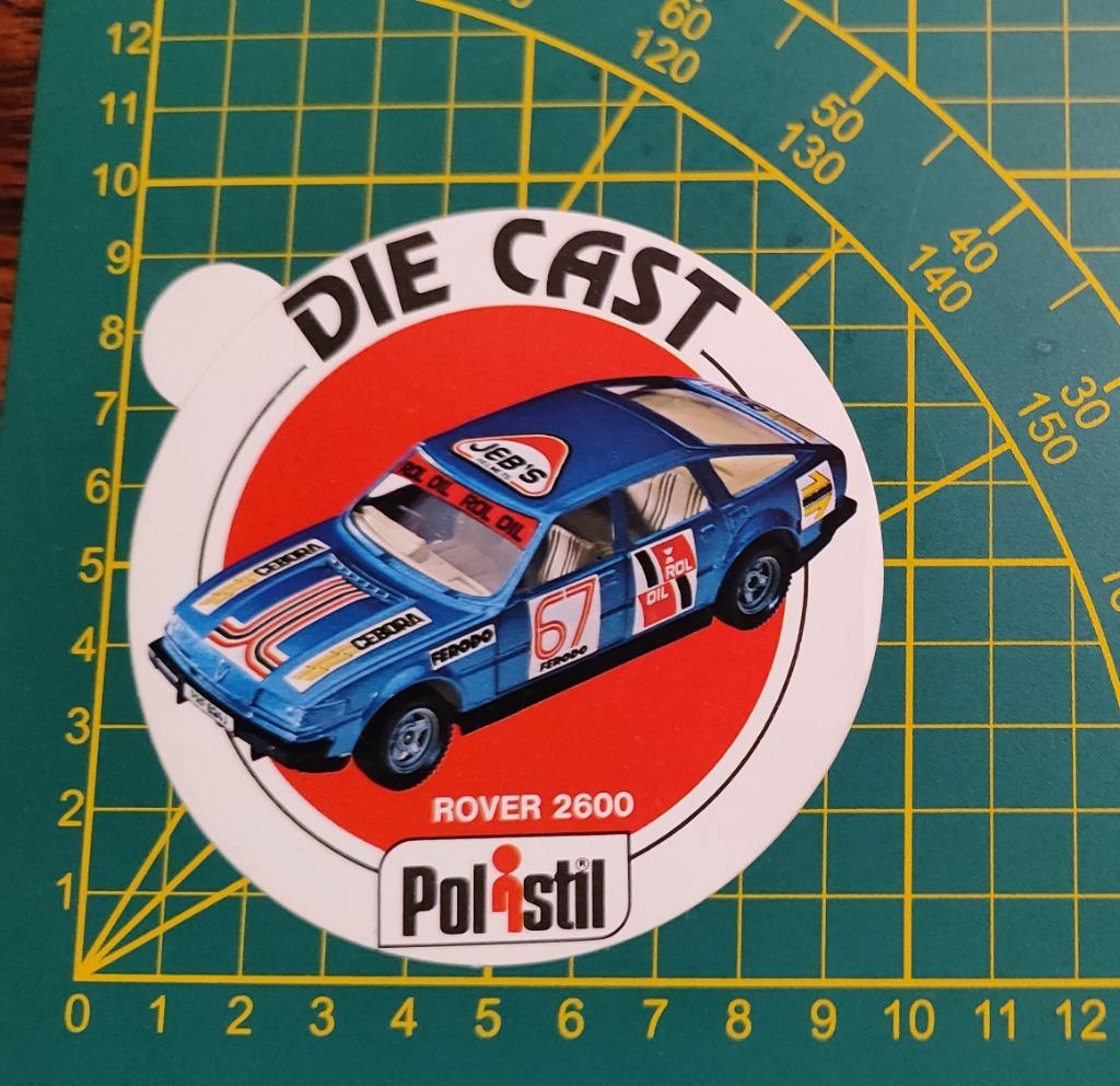 Sticker Polistil Rover 2600, Collections, Enlèvement ou Envoi