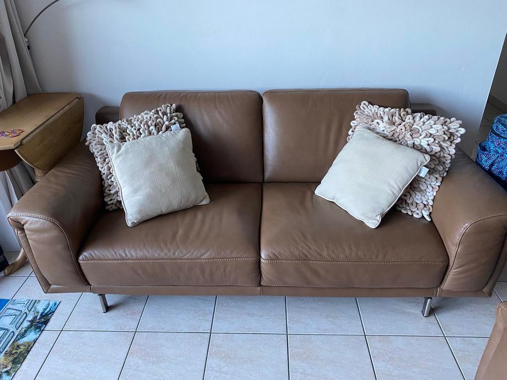 Salon Natuzzi editions  2 zit en 1 zit perfecte staat, Huis en Inrichting, Ophalen, Zo goed als nieuw