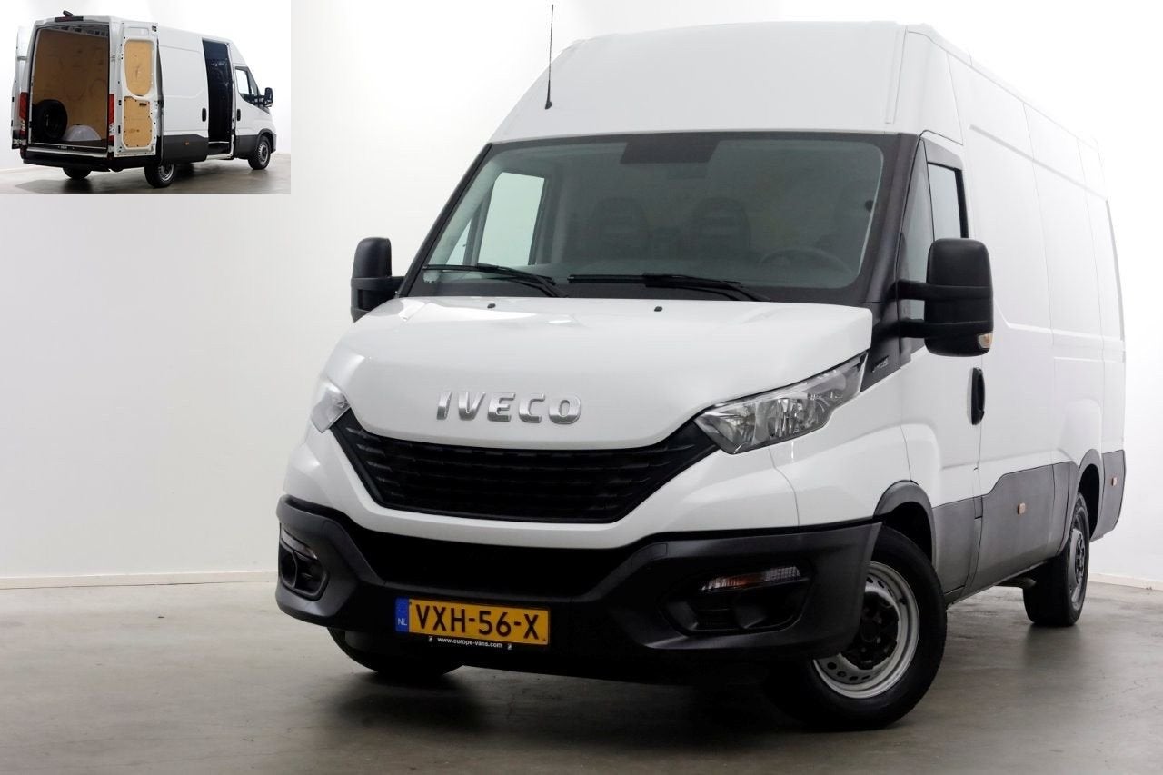 Iveco Daily 35S14 136pk L2H2 Airco/Camera Trekgewicht 3500kg, Auto's, Iveco, Wit, Bedrijf, Onderhoudsboekje