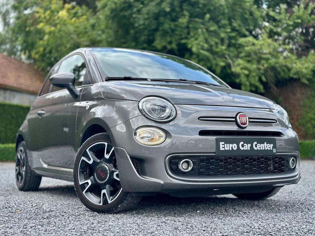 Fiat 500 1.2 Sport Automaat (bj 2019), Auto's, 4 zetels, Gebruikt, 4 cilinders, Bedrijf