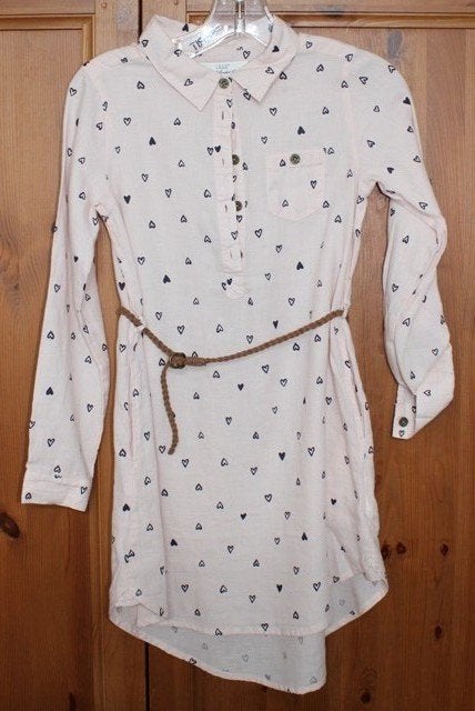 Robe-chemise rose clair avec ceinture – taille 8-9 ans, Enfants & Bébés, Vêtements enfant | Taille 128, Neuf, Fille, Robe ou Jupe