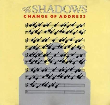 SHADOWS : Change of address, Enlèvement ou Envoi, Pop, Comme neuf, Comprend un livret