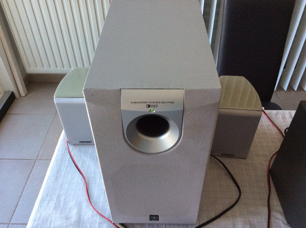 Caisson de basses actif Yamaha SW-P130, Enlèvement ou Envoi, Comme neuf, Subwoofer, Yamaha