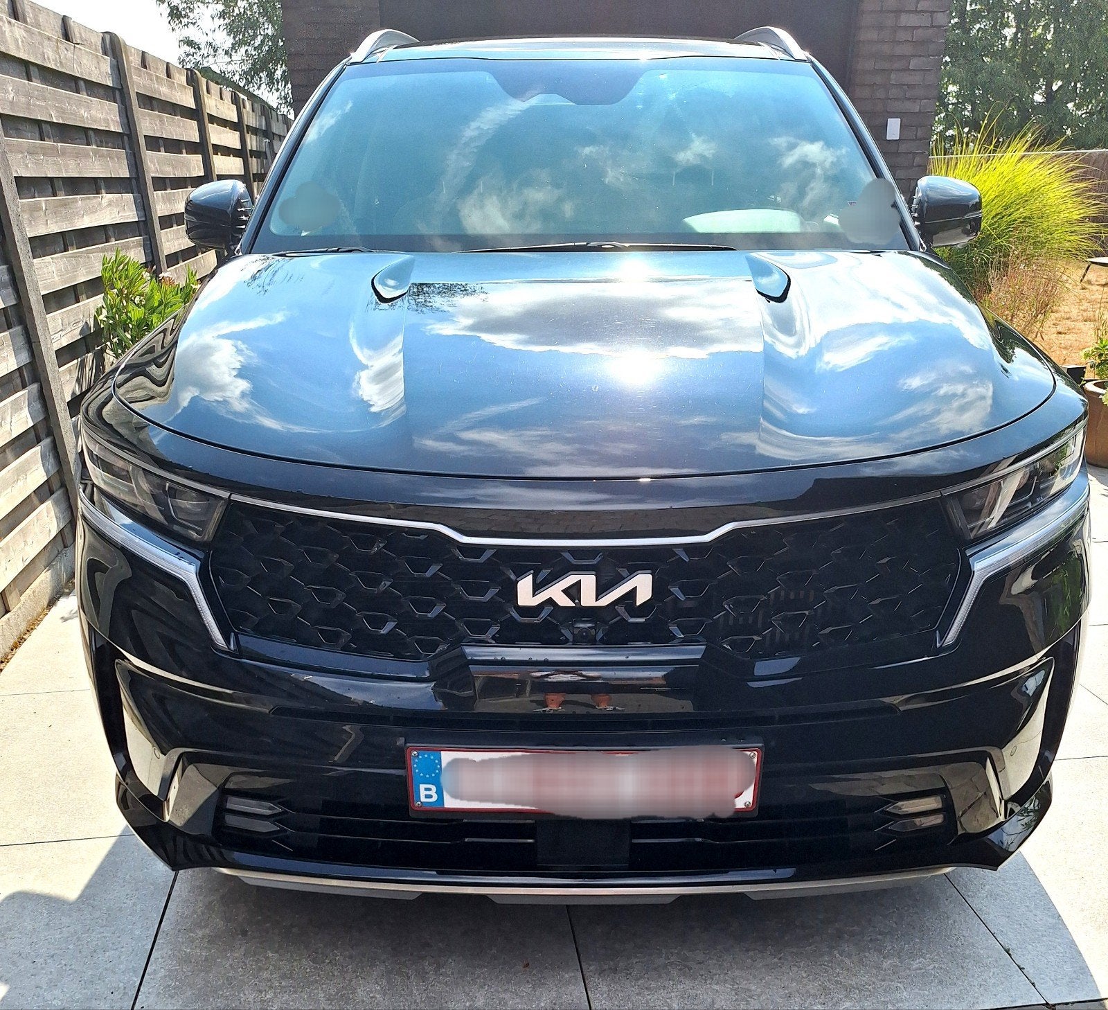 KIA SORENTO- ZEER GOEDE STAAT, PHEV Pace, SLECHTS 68.500 KM, Auto's, Kia, Automaat, Parkeersensor, Zwart, Leder