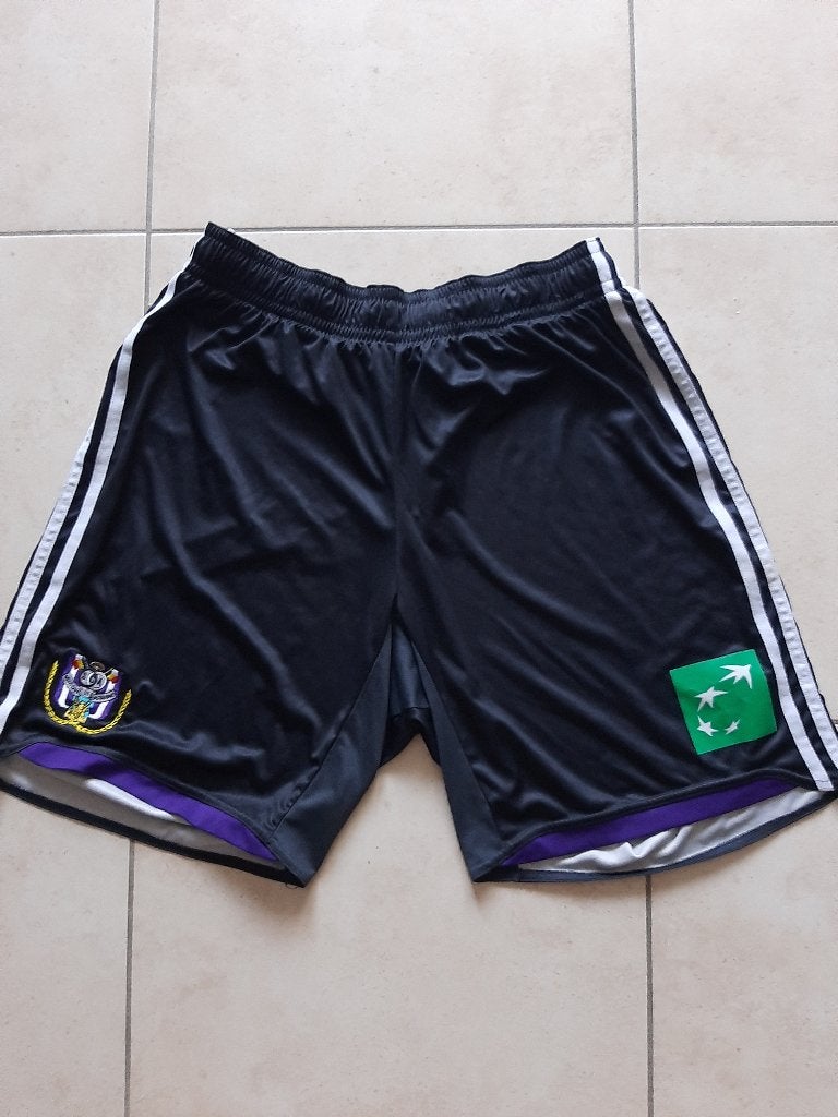 Anderlecht originele short XL Adidas Fortis Rsca, Maat XL, Ophalen of Verzenden, Gebruikt, Broek