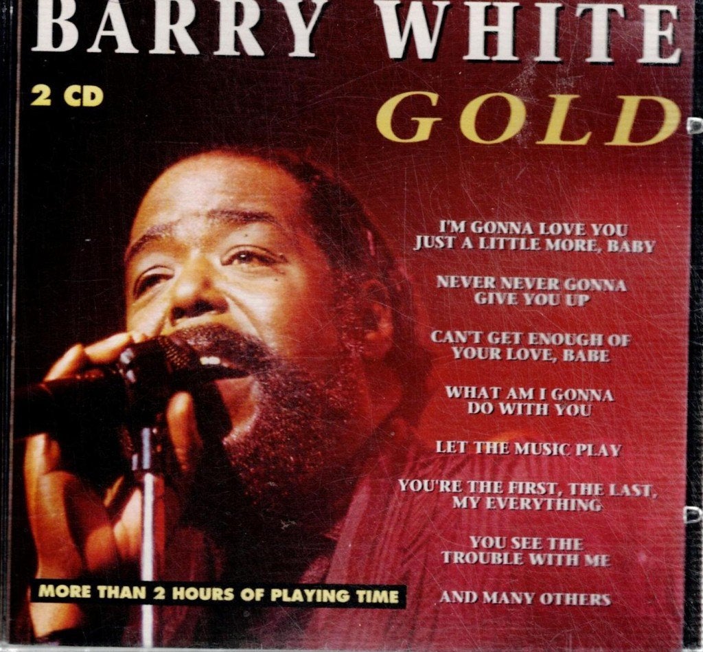 2 x cd  /  Barry White – Gold, CD & DVD, CD | Autres CD, Enlèvement ou Envoi