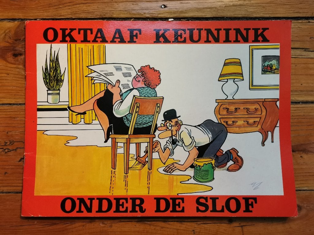 Oktaaf Keunink onder de slof - Marc Sleen 1985, Boeken, Eén stripboek, Ophalen of Verzenden, Gelezen, Marc Sleen