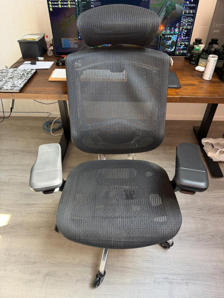 NeueChair (Secretlab) met hoofdsteun, Maison & Meubles, Chaises de bureau, Chaise de bureau de gaming, Enlèvement, Utilisé, Chaise de bureau