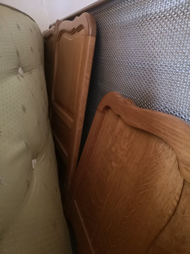 bedden, Huis en Inrichting, Ophalen, Gebruikt, 90 cm, Eenpersoons