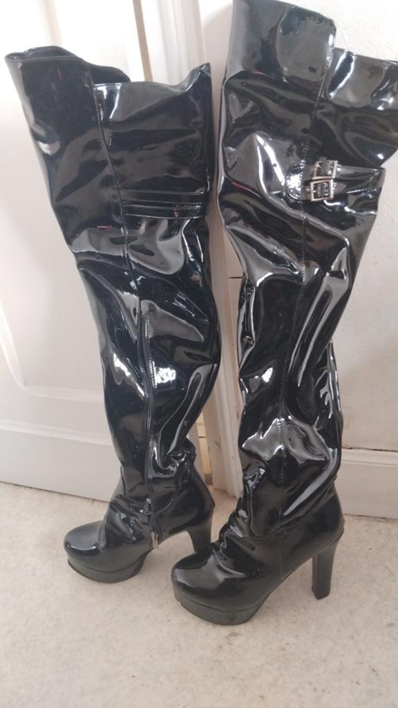 Kniehoge botten met hoge hakken, Kleding | Dames, Ophalen