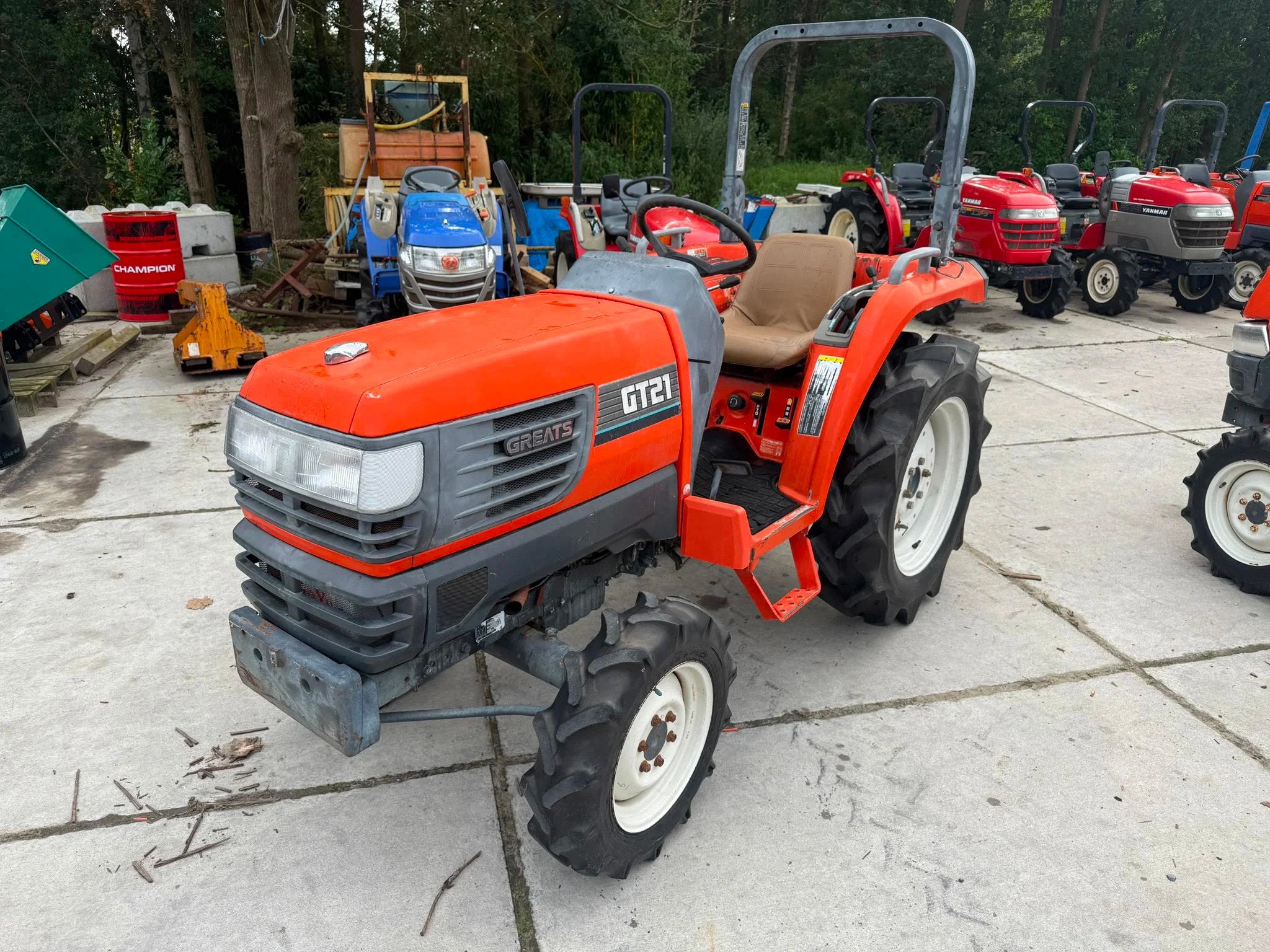 Kubota GT21, Articles professionnels, Autres types