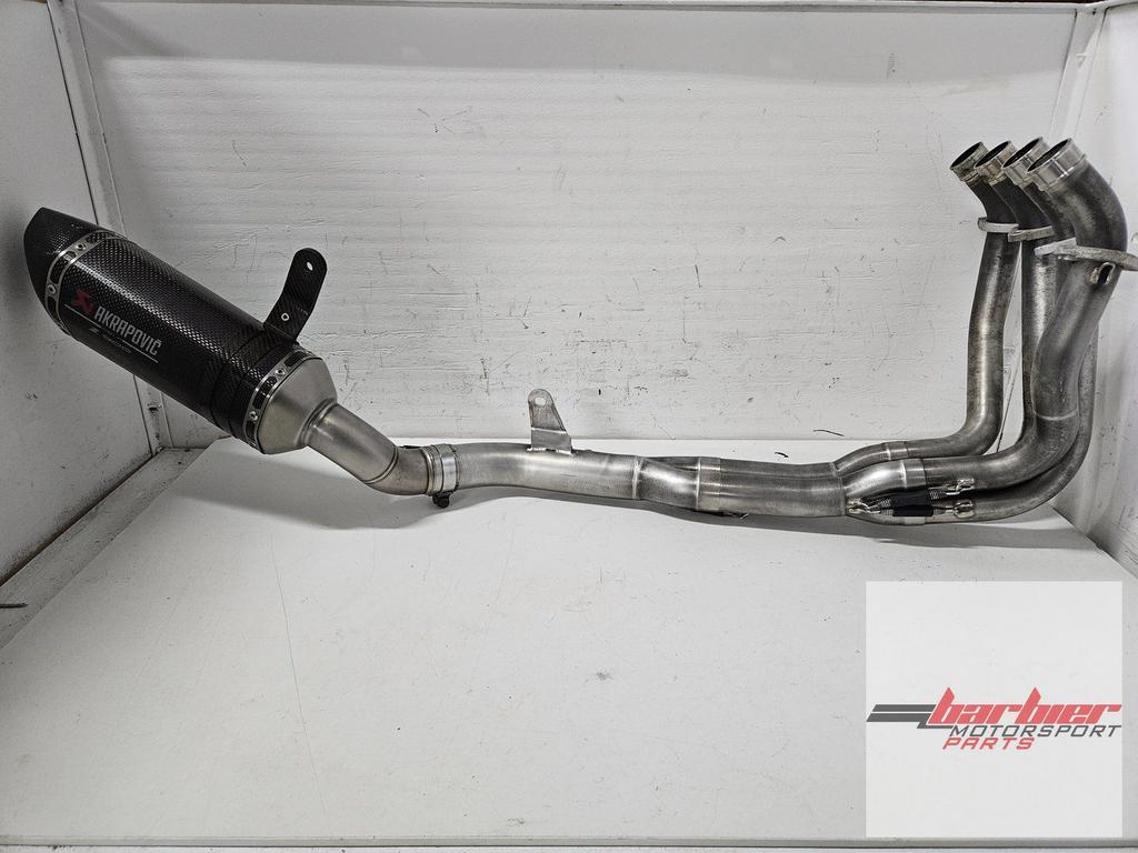 KAWASAKI Z900 AKRAPOVIC UITLAAT FULL SYSTEM 92 KW, Gebruikt, -KAWASAKI, -UITLAAT SYSTEEM, Ophalen of Verzenden