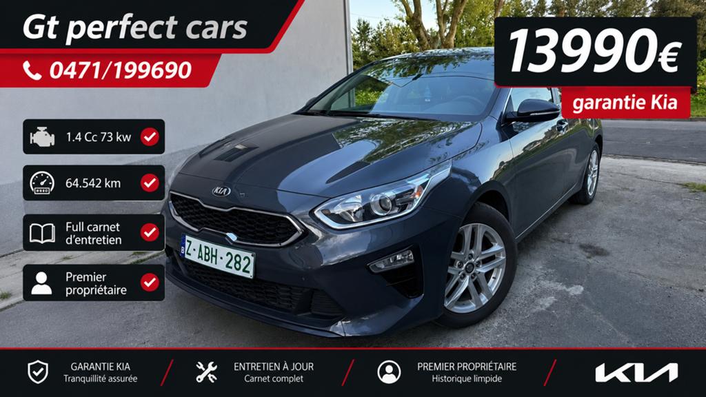 Kia Ceed, Autos, Kia, Argent ou Gris, Achat, Euro 6, Boîte manuelle