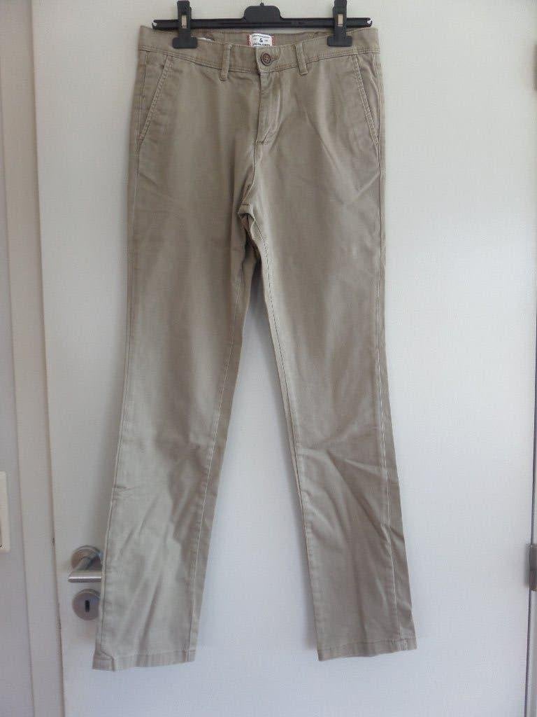 Chino Jack&Jones, Beige, Overige maten, Ophalen of Verzenden, Gedragen