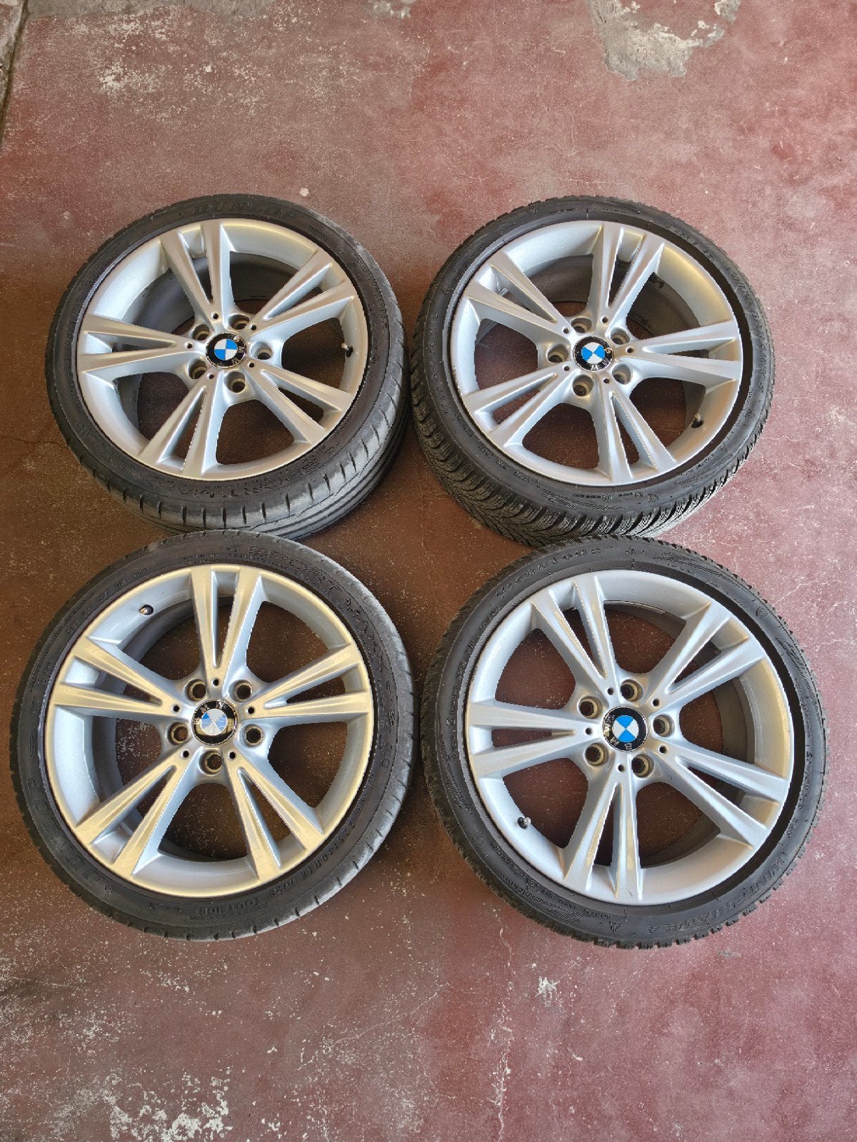 Jantes Original BMW Série 1 18" 2011>2019 225/40/18, Autos : Pièces & Accessoires, Enlèvement, Pneu(s)