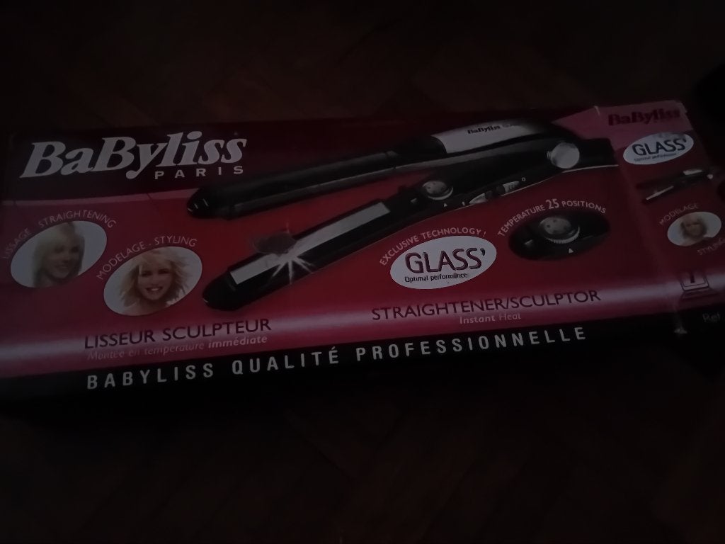 Lisseur sculpteur babyliss qualité professionnelle, Enlèvement ou Envoi, Comme neuf, Fer à friser ou Lisseur