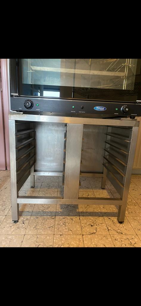 RVS oven onderstel in goede staat., Ophalen