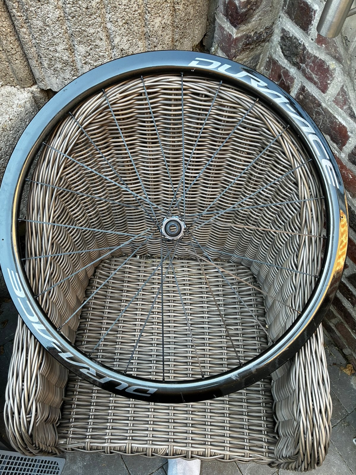 Shimano Dura-Ace C40 Carbon Disc Wielset R9170, Fietsen en Brommers, Gebruikt, Racefiets, Carbon, Ophalen