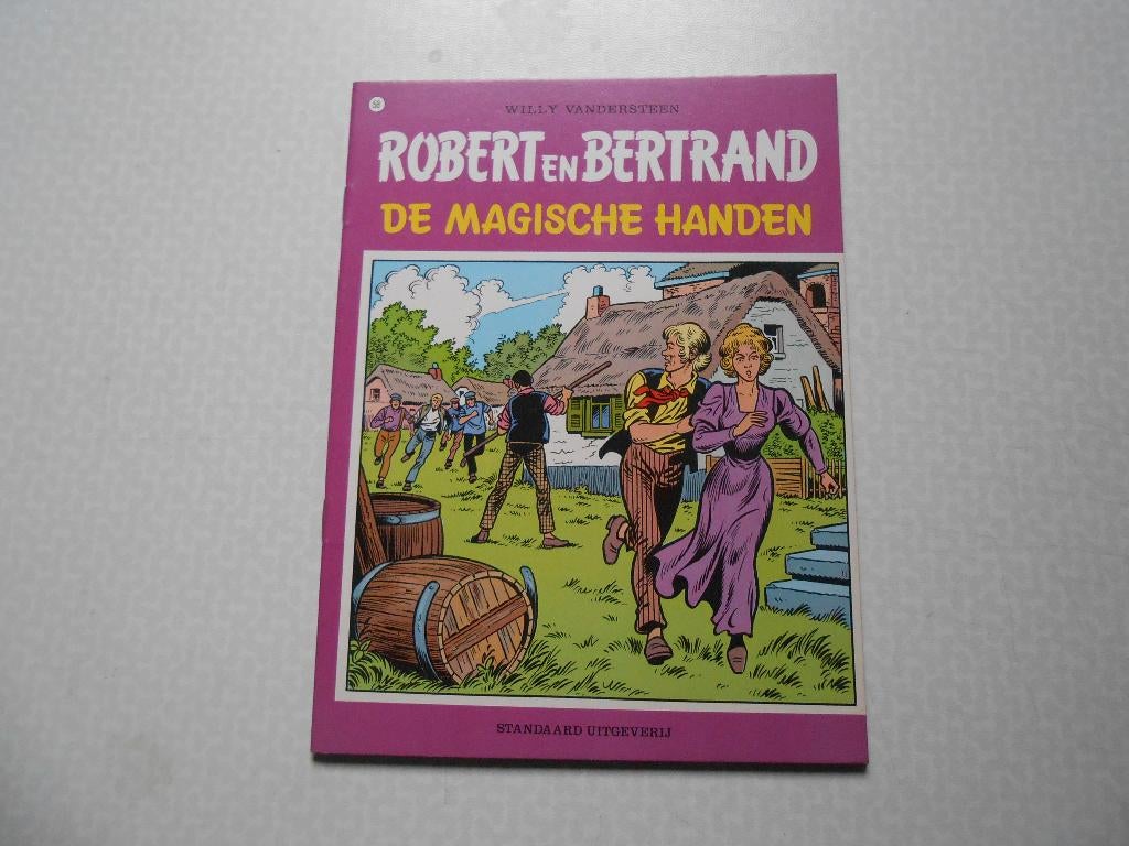Robert en Bertrand 58 De magische handen 1984 1 ste druk., Boeken, Willy Vandersteen, Eén stripboek, Nieuw, Ophalen of Verzenden