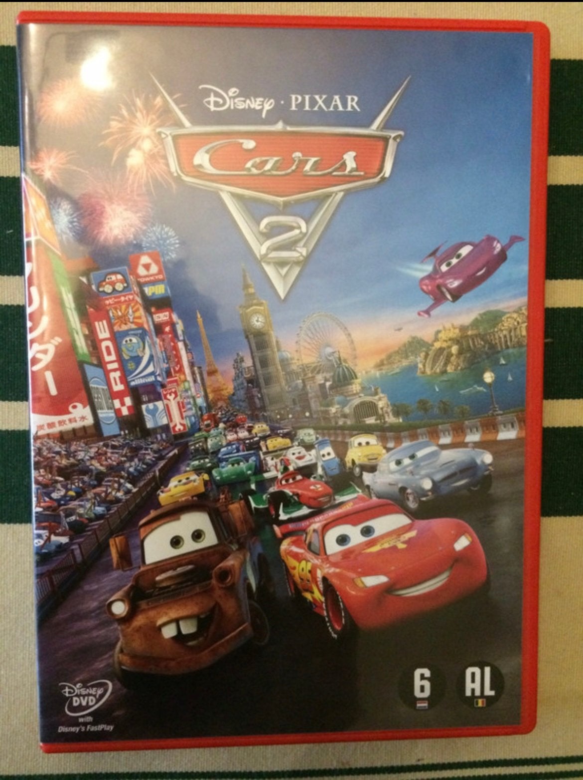 DVD Cars 2, Europees, Bonusmateriaal, Animatie, Nederlands