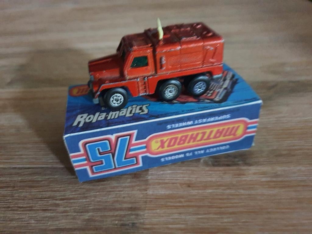 Matchbox badger rola matics no16, Ophalen