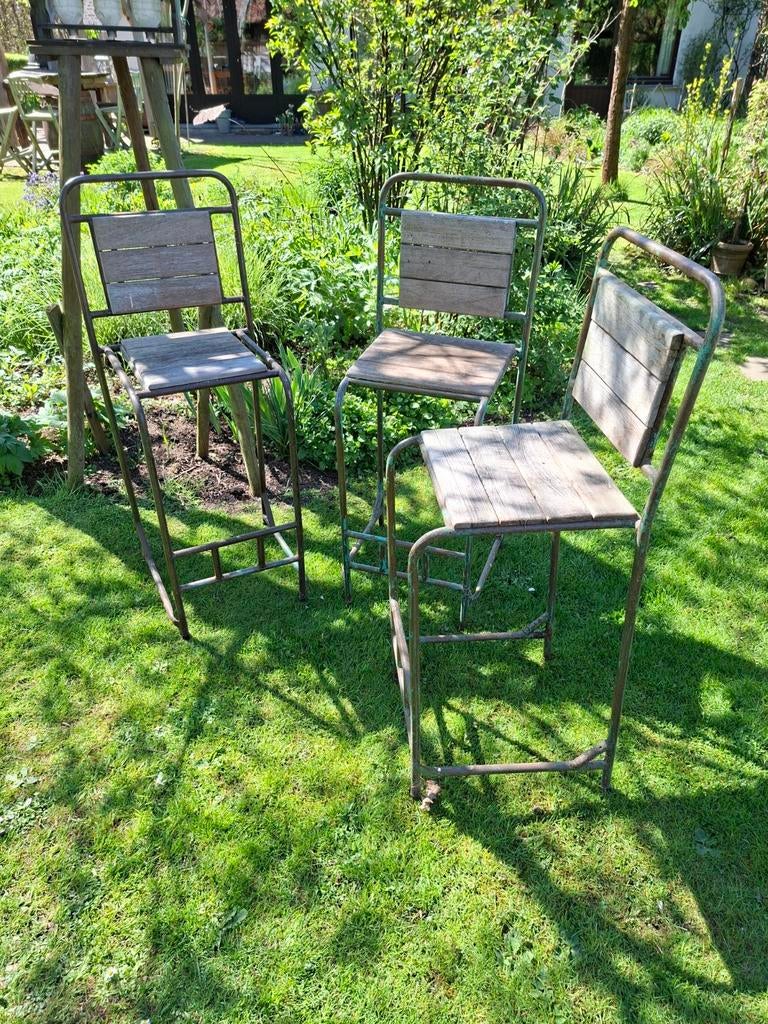 Barkruk, Tuin en Terras, Ophalen, Hout