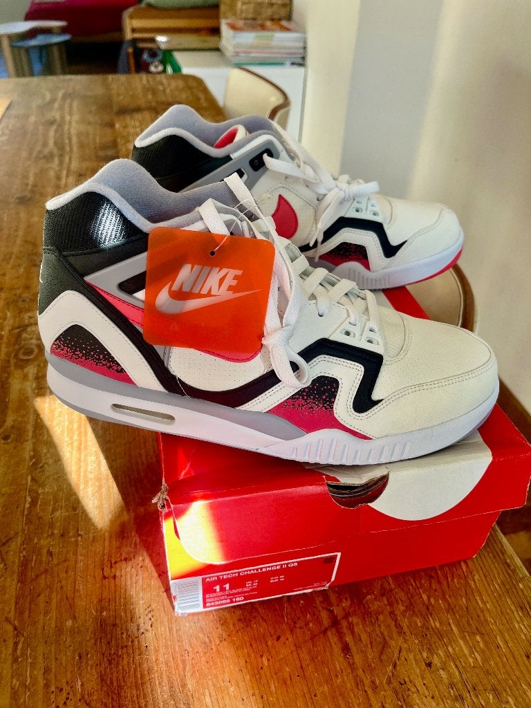 Nike Air Tech Challenge II QS Hot Lava 45 NIEUW, Ophalen, Nieuw, Nike, Sportschoenen