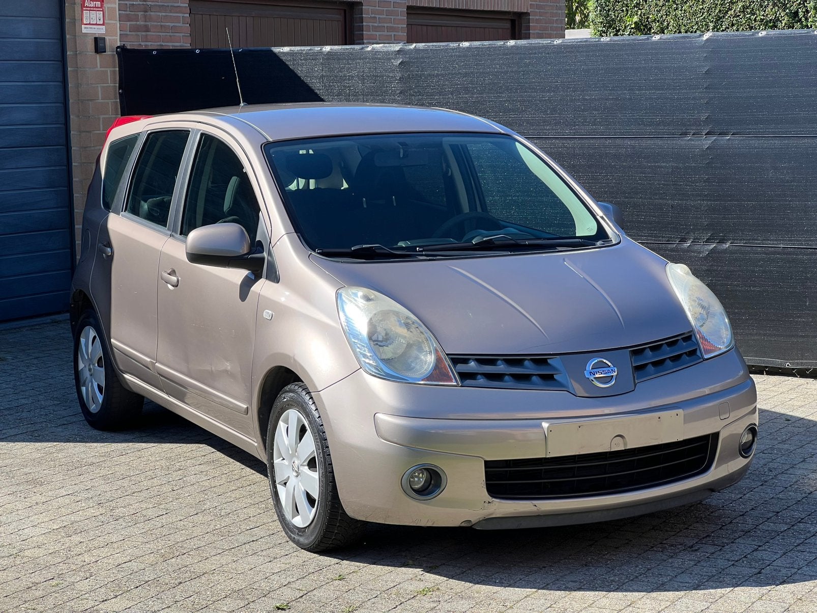 Nissan Note 1.4i Airco Trekhaak – Start&Rijdt – Zo Meenemen, Auto's, Voorwielaandrijving, Zwart, 4 cilinders, 65 kW