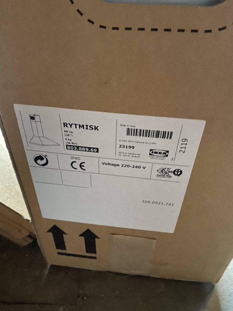 Hotte aspirante IKEA, Enlèvement, Neuf