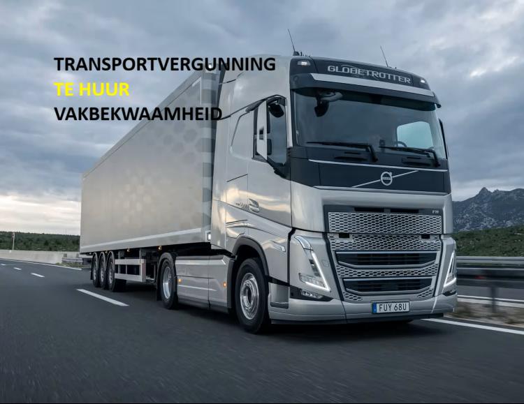 Transportvergunning - vervoersvergunning nodig?