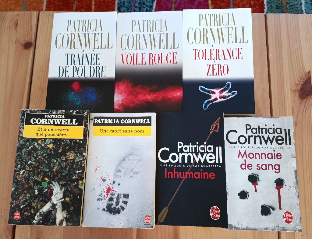 28 romans policiers Patricia Cornwell, Livres, Enlèvement, Utilisé, Patricia Cornwell