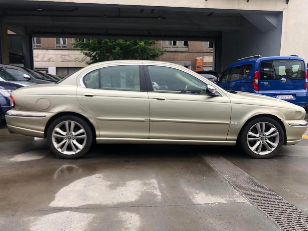 Jaguar x-type 3.0 v6ex annee 2007 full option, Auto's, Automaat, 4 deurs, Beige, Overige kleuren