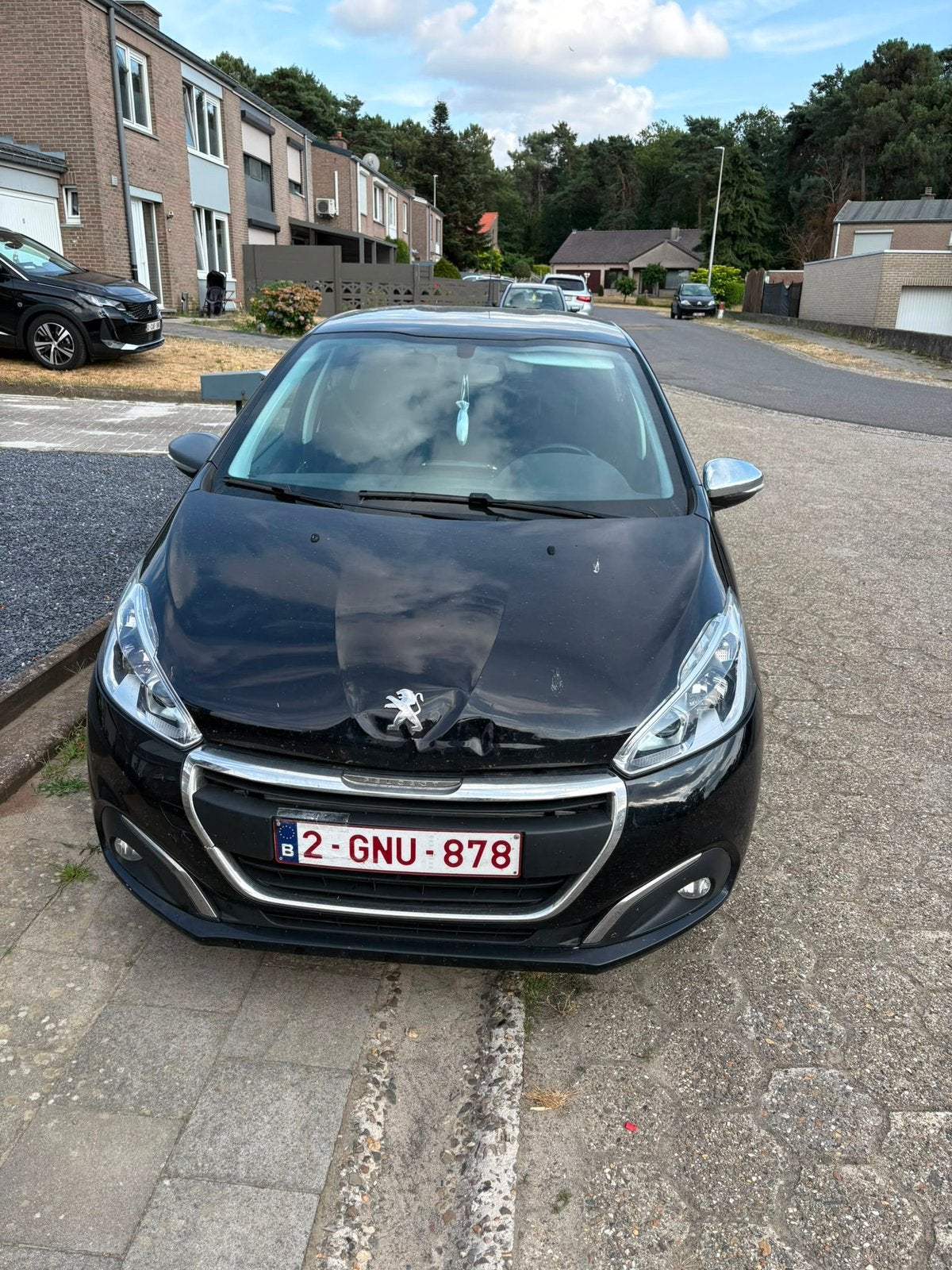 Peugeot 208 1.2 PureTech – 60 kW – 2018, Autos, Peugeot, Entreprise, Essence, Euro 6, Hatchback, 5 portes, Boîte manuelle, Noir