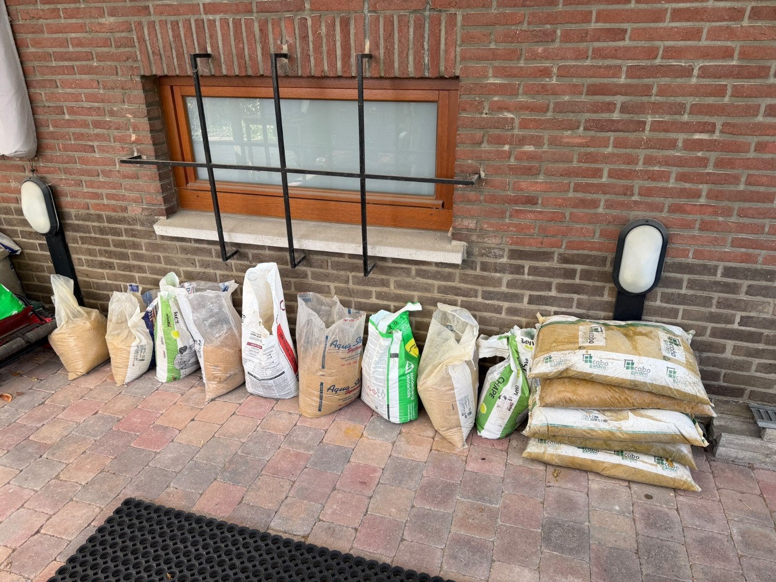 metszand 150 kg, Jardin & Terrasse, Enlèvement, Comme neuf