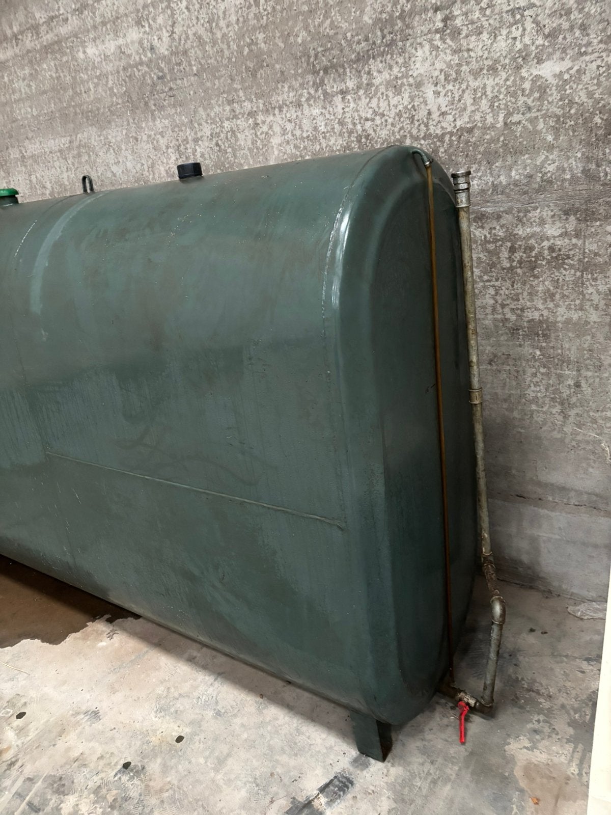Mazoutank met pomp, Ophalen, Gebruikt