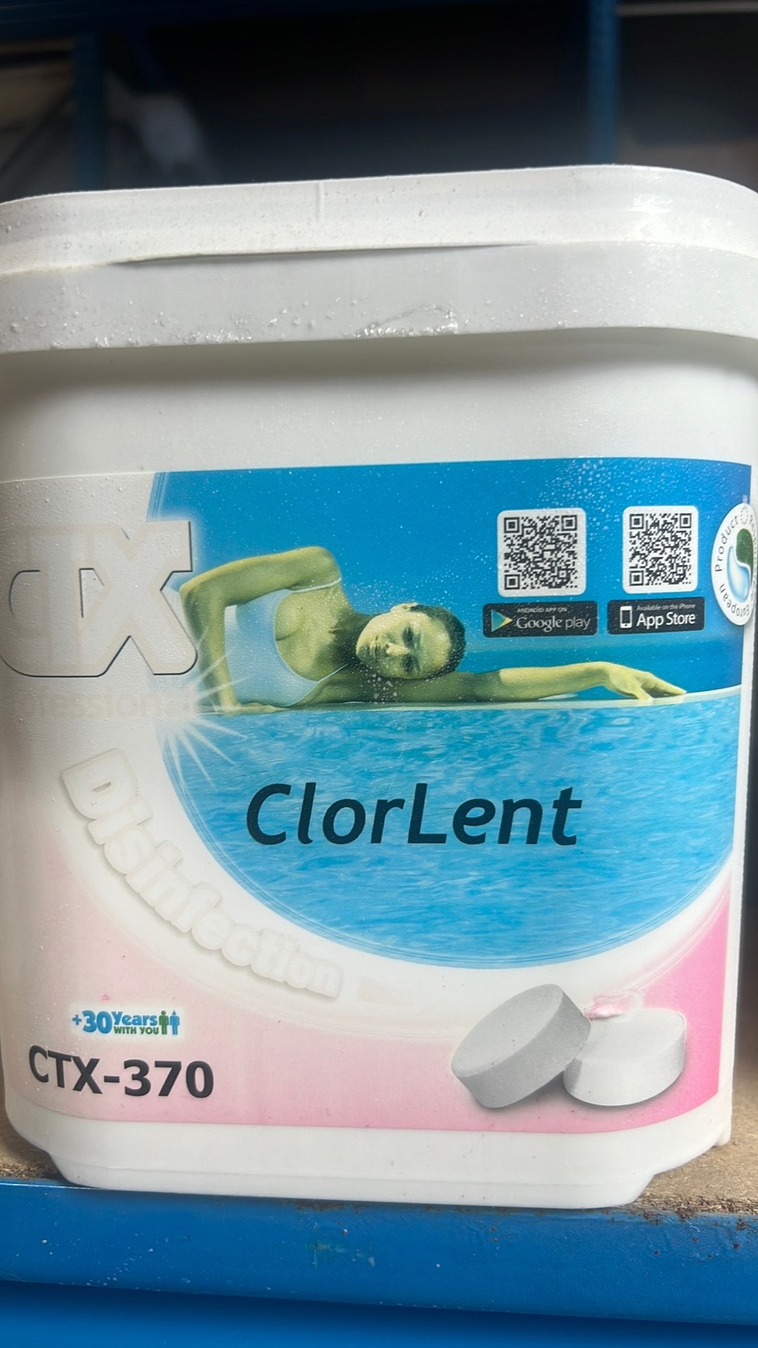 Chloor traagwerkend, 10 potten van 5kg, Tuin en Terras, Ophalen, Nieuw
