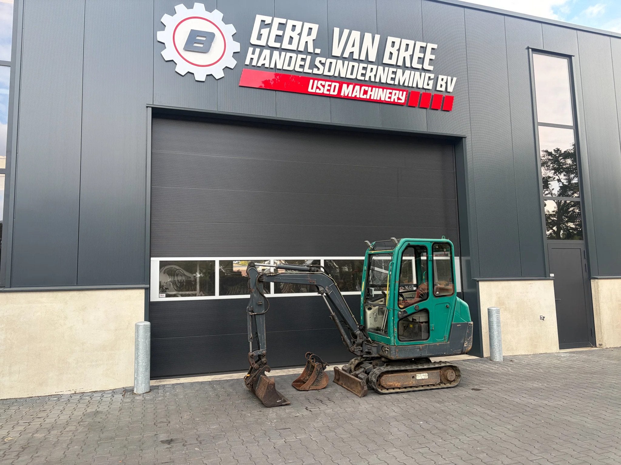 Volvo EC15 minigraver/graafmachine (bj 2007), Graafmachine