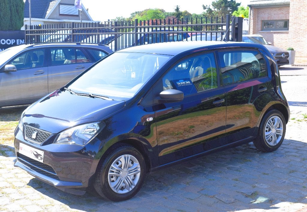 SEAT Mii 1.0i/1st Owner/HISTORY/GARANTIE, Auto's, Seat, Voorwielaandrijving, Stof, Zwart, Boordcomputer