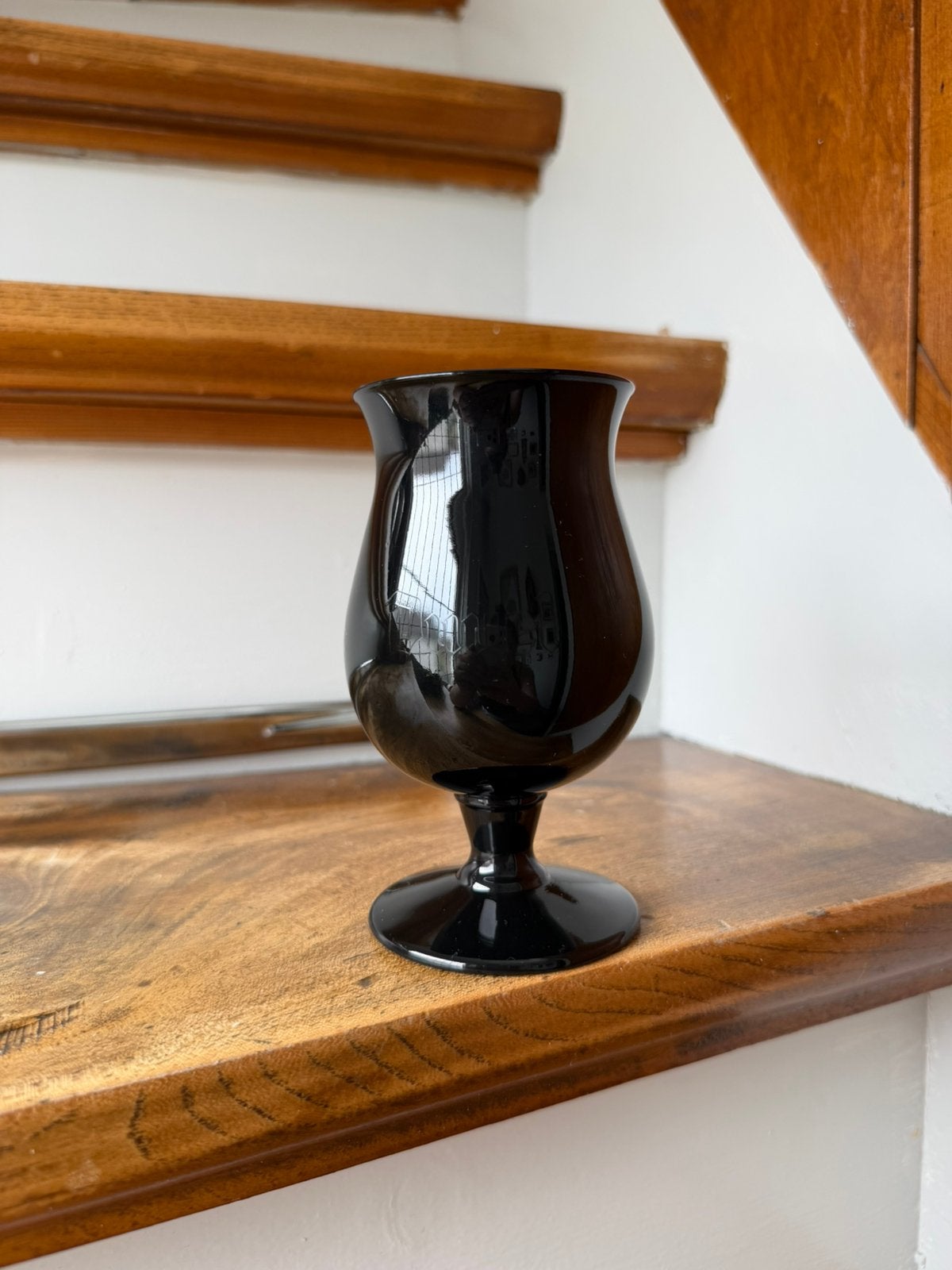 Verre à bière Duvel noir, Collections, Enlèvement ou Envoi, Comme neuf, Verre ou Verres, Duvel