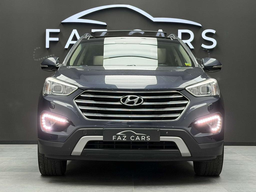 Hyundai Grand Santa Fé * Réservé * (automatique), Autos, Hyundai, Cuir, Euro 5, 199 g/km, Beige