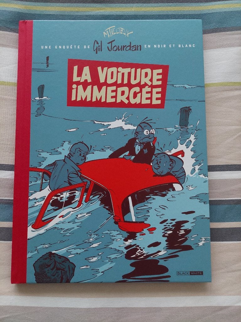 TILLIEUX - DE ONDERGEDOMPELDE AUTO - Ed Black White 2025, Eén stripboek, Nieuw, Ophalen, M. Tillieux