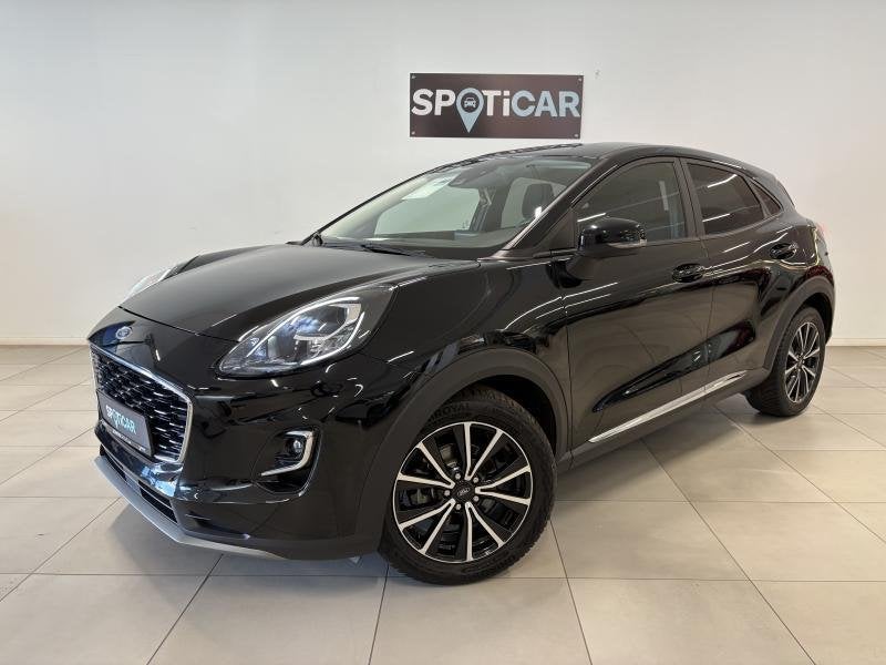 Ford Puma TITANIUM DESIGN, Puma, Euro 6, Zwart, Hybride Elektrisch/Benzine