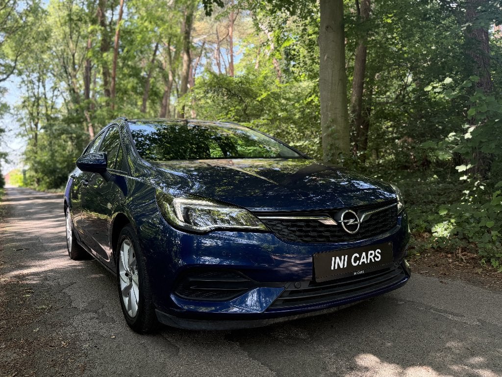 OPEL ASTRA 2020 EURO 6d, Auto's, Voorwielaandrijving, Stof, Blauw, Bedrijf