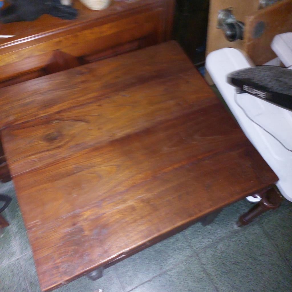 Salontafel met schuif, Enlèvement