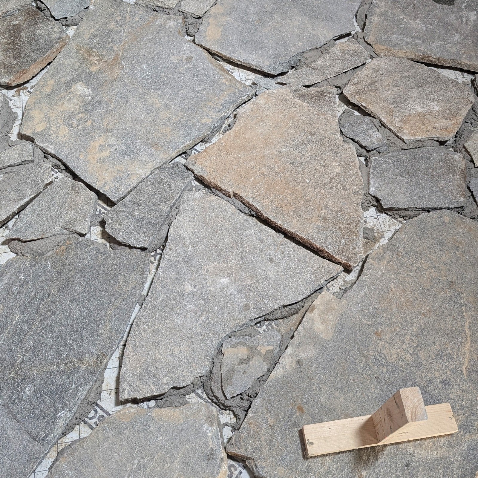 Flagstone / breuksteen Moldavian 10m2 -13m2, Tuin en Terras, Ophalen
